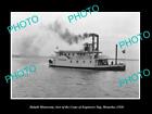 OLD 8x6 HISTORIC PHOTO OF DULUTH MINNESOTA THE TUGBOAT MENASHA c1920