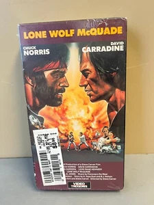 Lone Wolf McQuade (VHS Tape) Orion, Video Treasures, Brand New & Sealed - Picture 1 of 6