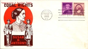 FDC 1955 SC #1051 CachetCraft/Boll - Louisville, Ky - Pair - J13584 - Picture 1 of 2