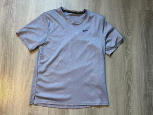 nike Sport Shirt Enganliegend Eng Lila Herren S - Bild 1 von 7