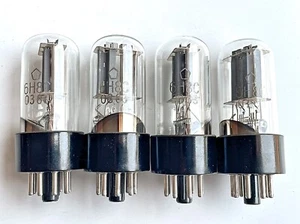4x  6N8S /6SN7 /1578 USSR Tubes FOTON PLANT NOS - Picture 1 of 4