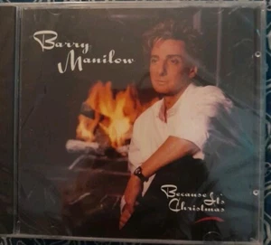 Barry Maniliw Because Its Christmas New Sealed CD - Imagen 1 de 3