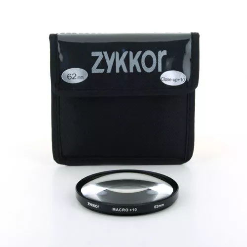 62mm Macro +10 Close Up Glass Filter Lens For Panasonic 14-140mm f/4.0-5.8 Lens - Image 1 of 1