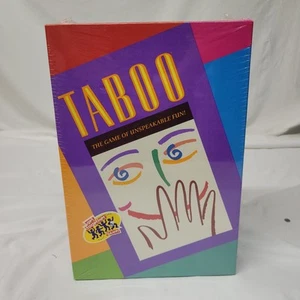 Vtg 1989 Taboo Board Game New Old Stock Sealed Milton Bradley Unspeakable Fun! - Picture 1 of 5