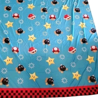 Super Mario Bros Mario Kart Tamaño Completo Power Ups Hoja Plana Nintendo 2010 Foto 1 de 4