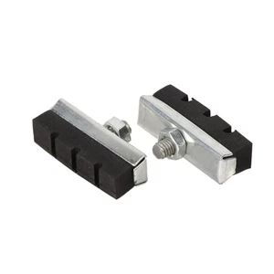 Pastillas de Freno V Zapatos de Goma Bloques Negros Duraderos MTB Bicicleta de Carretera Accesorios - Imagen 1 de 8