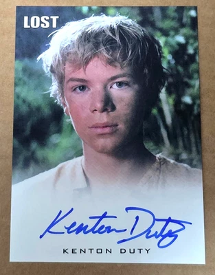 Autógrafo Rittenhouse LOST Relics Kenton Duty Foto 1 de 2