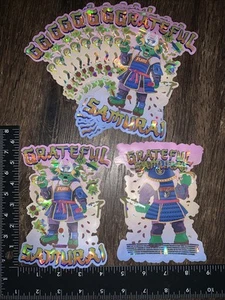 10er Pack Mylar Zip 3,5g Grafiktüten Grateful Samurai/Fumi -kostenloser USA-Versand!🚚- - Bild 1 von 4