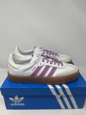 Adidas Sambae IE9106 Zapatos Blanco Preloved Púrpura Mujer Talla 11 Foto 1 de 4