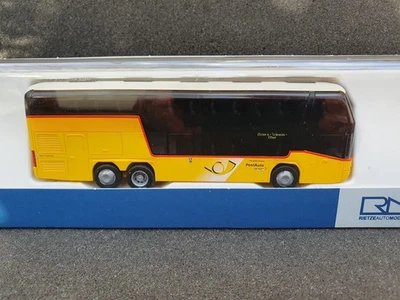 Rietze Bus Modell 65326 Neoplan Skyliner Postauto Schweiz Graubünden H0 OVP 1:87 - Bild 1 von 4