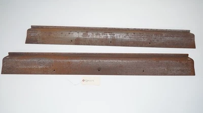 1966-1977 EARLY FORD BRONCO JAMES DUFF 1/8" ROCKER RAIL / CONJUNTO DE PROTEÇÃO. - Imagem 1 de 4