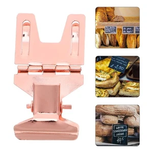  10 pezzi segnaposto bancone espositore insegna clip vassoio panetteria etichetta - Foto 1 di 12