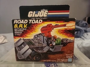 GI Joe Road Toad B.R.V. Komplett mit Karton 1987 ARAH Hasbro Kostenloser Versand - Bild 1 von 15