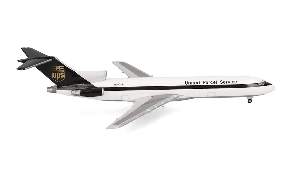 Herpa 537957 UPS Airlines Boeing 727-200F reg. N207UP - 1 500 diecast