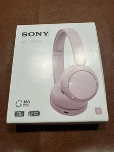Sony WH-CH520 wireless pink headphones - Picture 1 of 8