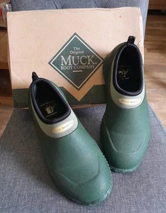 ZAPATOS DE JARDINERÍA ORIGINALES MUCK BOOT CO. Neopreno Verde Impermeables-TALLA UK 4 EU37 - Imagen 1 de 17