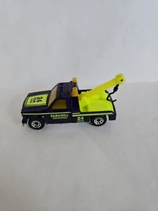 1987 Matchbox Purple GMC Wrecker Parkhill Towing 24 Hour *TOW HOOK INTACT* - Picture 1 of 8
