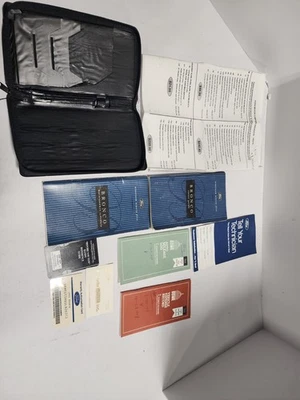 1995 FORD BRONCO OWNERS MANUAL EDDIE BAUER XLT XL SPORT 2-DOOR V8 5.8L 5.0L - Image 1 of 2