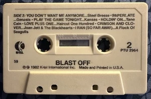 K-Tel BLAST OFF Compilation Cassette Tape (1982) John Cougar, Joan Jett, Halen - Picture 1 of 4