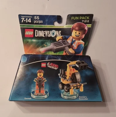 Lego Dimensions Fun Pack The Lego Movie Emmet (71212) Sellado de fábrica *RETIRADO* Foto 1 de 4