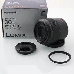 Panasonic Lumix G 30 mm F/2.8-22 Aspherical Mega O.I.S. Objektiv - Bild 1 von 5