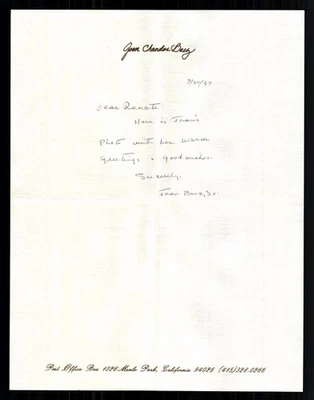 Joan Baez Amerikanische Sängerin Original Signiert+ G 48928 - Bild 1 von 2