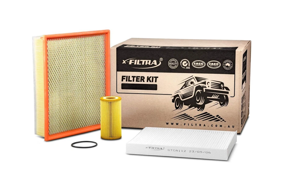 CABIN AIR OIL Filter Kit for VOLKSWAGEN Amarok 2H Diesel 3.0L (2016-2022) - Image 1 of 1