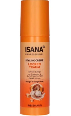 Isana Professional Creme mit Sheabutter, zum Stylen von Locken, Locken Traum 150ml