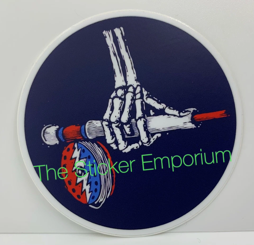 GD Fly Fishing Jerry Hand Trout Reel / Pole Phish Sticker Decal - Image 1 of 1
