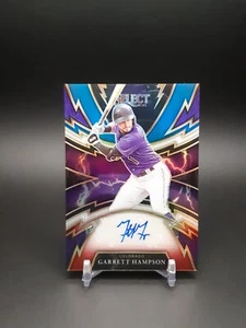 2021 Panini Select Sparks Signatures Tri-Color Prizm /99 Garrett Hampson Auto - Picture 1 of 2