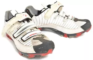 Bontrager RXL Carbon Mountain Bike Shoes EU 39 US Men 6 White 2 Bolt SPD XC MTB - Picture 1 of 5