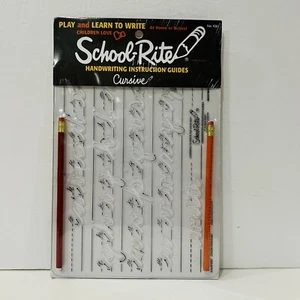School-Rite Handwriting Instruction Guides Cursive Lowercase #4261 - Picture 1 of 4
