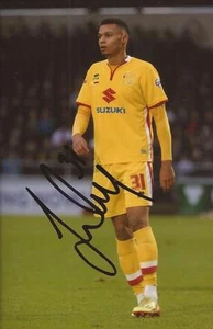 MK DONS: JOSH MURPHY SIGNED 6x4 ACTION PHOTO+COA - Picture 1 of 1