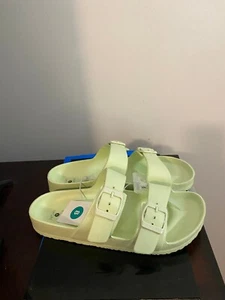 BRANDNEUE DAMENGRÖSSE 8 SHADOW & SHORE SCHNALLE SANDALEN - Bild 1 von 6