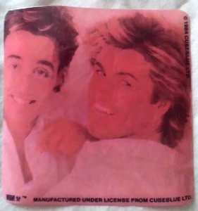 Wham George Michael 1984 Vintage Sticker 3" - Picture 1 of 4
