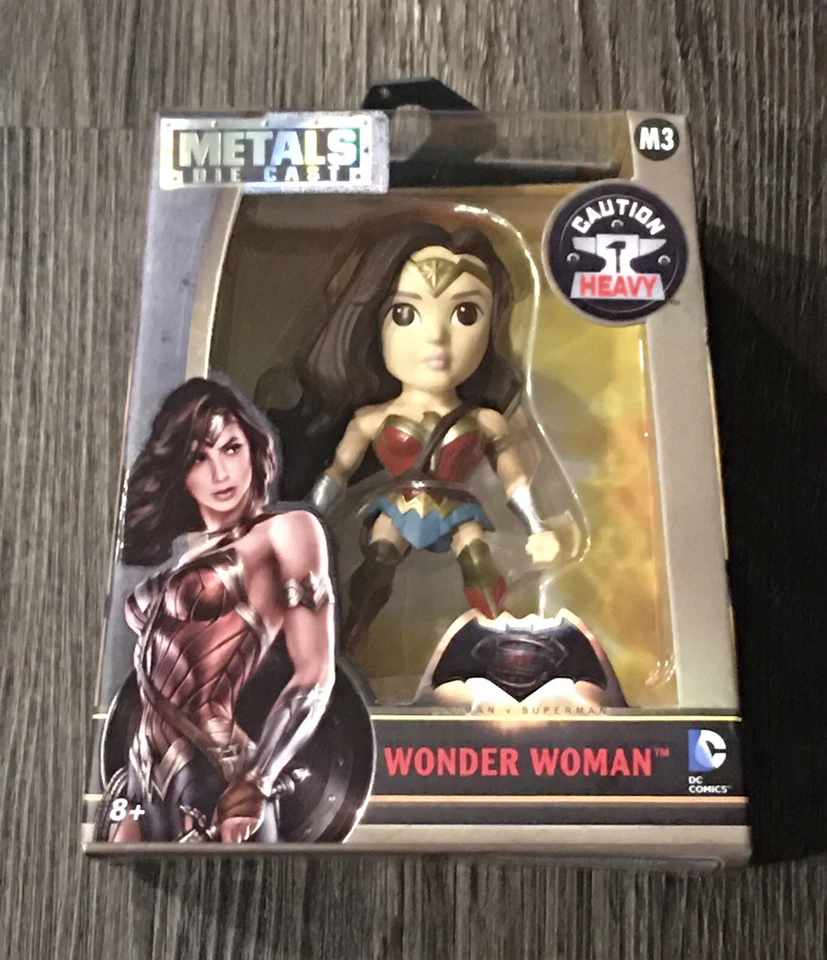 DC Comics Wonder Woman M3 Batman V Superman Metals Die Cast 4" Action Figure