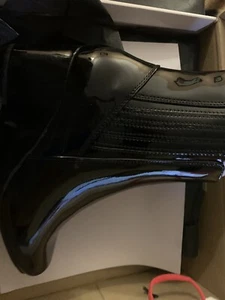 Stiefelette Gr 37 Neu Schwarz Lack Von Texto - Bild 1 von 2