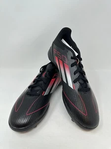 Zapatos de fútbol Adidas para niños F50 League TF IE3756 - EE. UU.: 3,5, negros/rojos, K3 (B999T) - Imagen 1 de 7