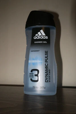 ADIDAS ❤️DYNAMIC PULSE ❤️SHOWER GEL MEN BODY WASH MEN'S Perfumed SHAMPOO ❤️8.4oz - Image 1 of 2
