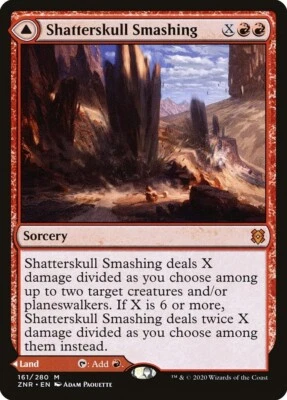 Shatterskull Smashing 161/280 Non Foil Mythic Zendikar Rising MTG Near Mint - Image 1 of 2