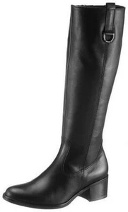 Gabor Shoes Damen Stiefel Leder Schwarz Schuhe Boots Blockabsatz Elegant Gr.35 - Bild 1 von 1
