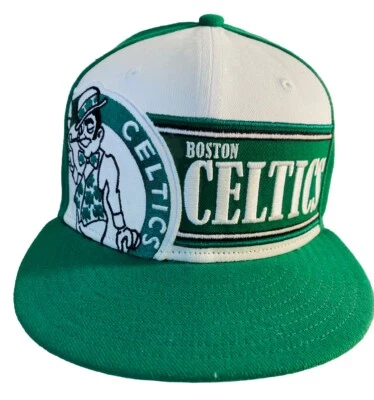 Gorra New Era Boston Celtics 59 Fifty Ajustada Talla 7 1/4 Bordada Retro Años 80 Foto 1 de 4