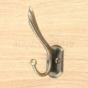 Classic Coat Hat Clothes Towel Hanger Holder Door Wall Hook Hanger 93*50*65mm - Picture 1 of 12