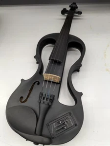 Hallstatt Cv-210E Electric Violin With Case Black Used - Picture 1 of 8