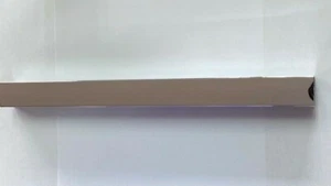 Vierkantrohr 25 mm x 25 mm Messing verchromt 295 mm lang - Bild 1 von 3