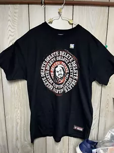 NWT WWE Authentic Matt Hardy Woken Warrior XL T-Shirt Black Delete Broken TNA - Picture 1 of 5