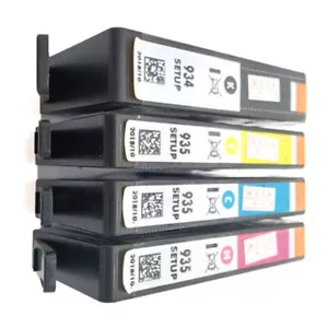 934 935 Ink Cartridges Fits For HP 6800 6812 6820 6230 6815 6810 6830 6812 - Picture 1 of 5