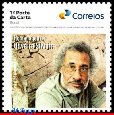 24-87 BRASIL 2024 HOMENAJE A LA POETA OLIVEIRA SILVEIRA, ACTIVISTA NEGRA, MNH Foto 1 de 2