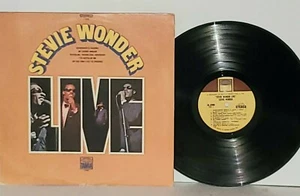 STEVIE WONDER Live LP VG+ Vinyl Plays Well 1970 Tamla Stereo S298 Motown - Picture 1 of 3