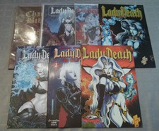 Lady Death (7) Issue comic book lot